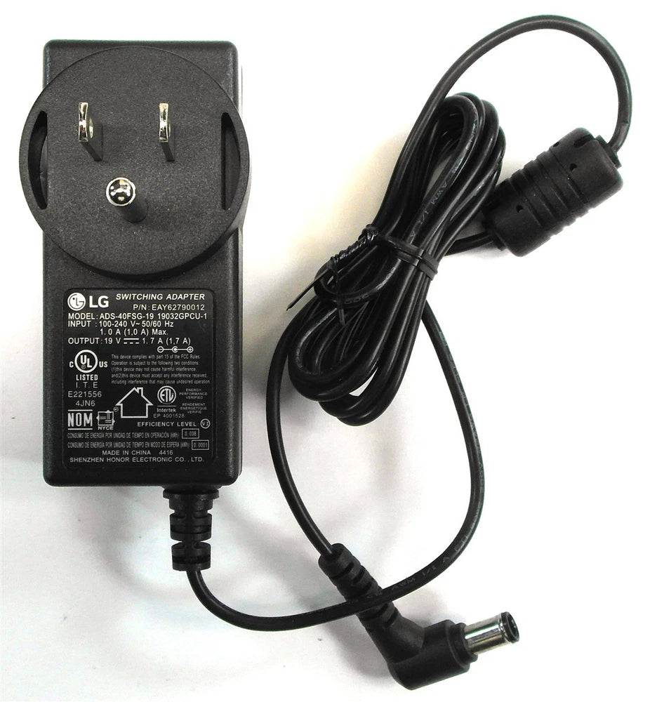 New Genuine LG Monitor AC Power Adapter ADS-40FSG-19 19032GPCU-1 EAY62790012 EAY62768615 19V 32W Questions & Answers