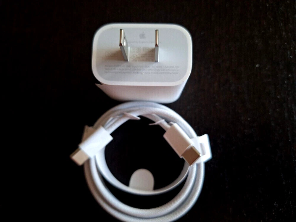 New Genuine Apple 20W USB-C Wall Charger With Lightning Cable A2305 A2561 Questions & Answers