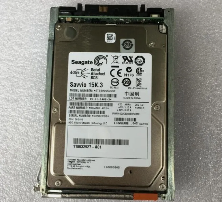 New HARD DRIVES 300GB 2.5″ 15K 6Gb SAS 005050604 005050844 005050934 V4-2S15-300