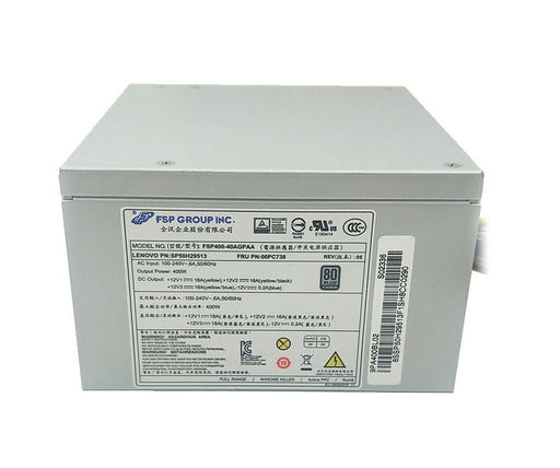 New Lenovo P300 P310 P320 P410 10-pin Power Supply 400W FSP400-40AGPAA 00PC738 - LaptopParts.ca