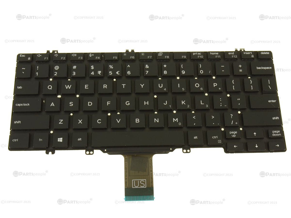 Refurbished US INTL Dell OEM Latitude 7300 5300 2-in-1 Laptop Keyboard No BL 01MT6