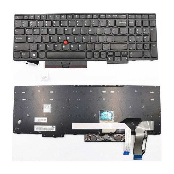 New Lenovo ThinkPad E580 E585 L580 P52 P53 P73 T590 US English Keyboar —  LaptopParts.ca