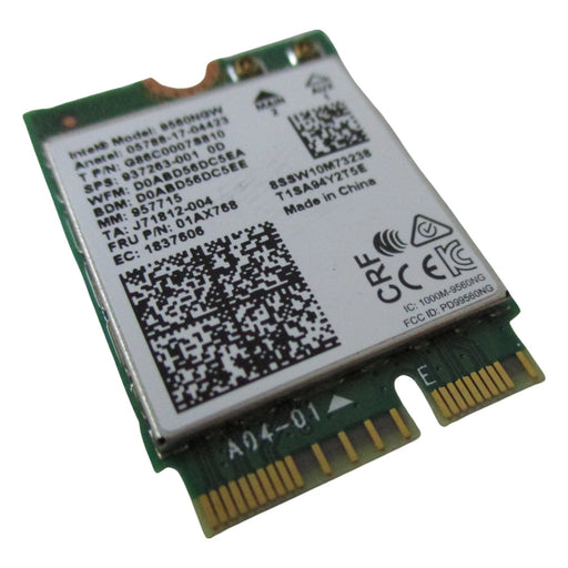 New Lenovo 01AX768 5W10V25772 9560NGW Dual Band Wireless WiFi Card - LaptopParts.ca
