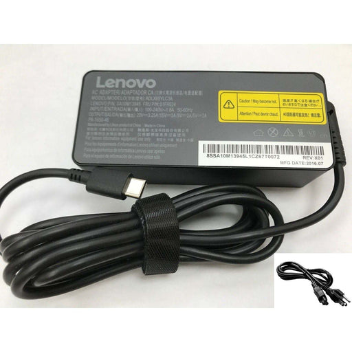 Lenovo ThinkPad T480 T480s T490 T490s USB-C Genuine AC Adapter 65W