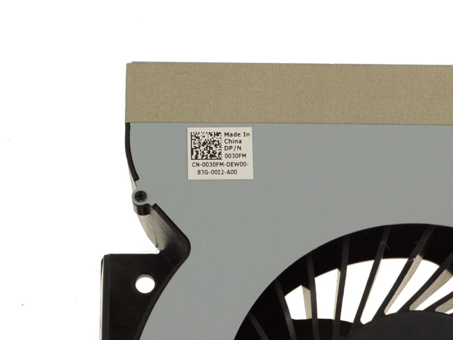 Dell OEM Inspiron 27 (7775) All-In-One CPU / Chassis Cooling Fan - 030FM w/ 1 Year Warranty