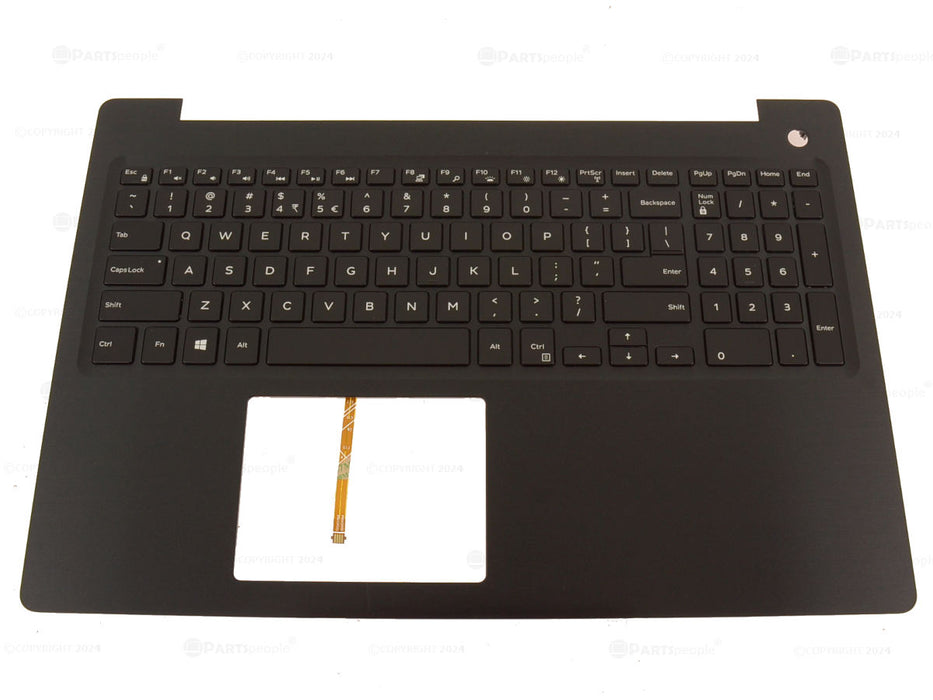 New US Intl Dell OEM Inspiron 5570 5575 Palmrest Keyboard Assembly Backlit V1H3J 039F9
