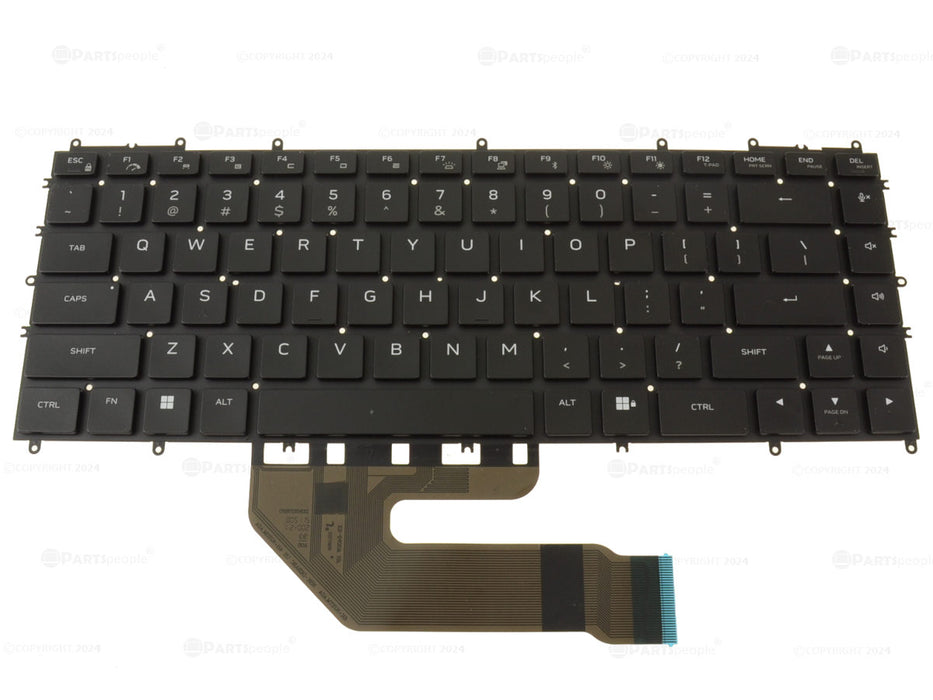 New OEM Alienware x15/x17 R1 R2 Backlit Laptop Keyboard Assembly 051KH