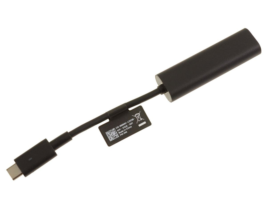 New Dell OEM DC Power Jack 7.4mm to USB-C Dongle Adapter Cable 0684H