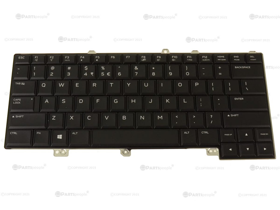 New US INTL OEM Alienware 15 R4 RGB Backlit Laptop Keyboard Assembly RGB 06T78