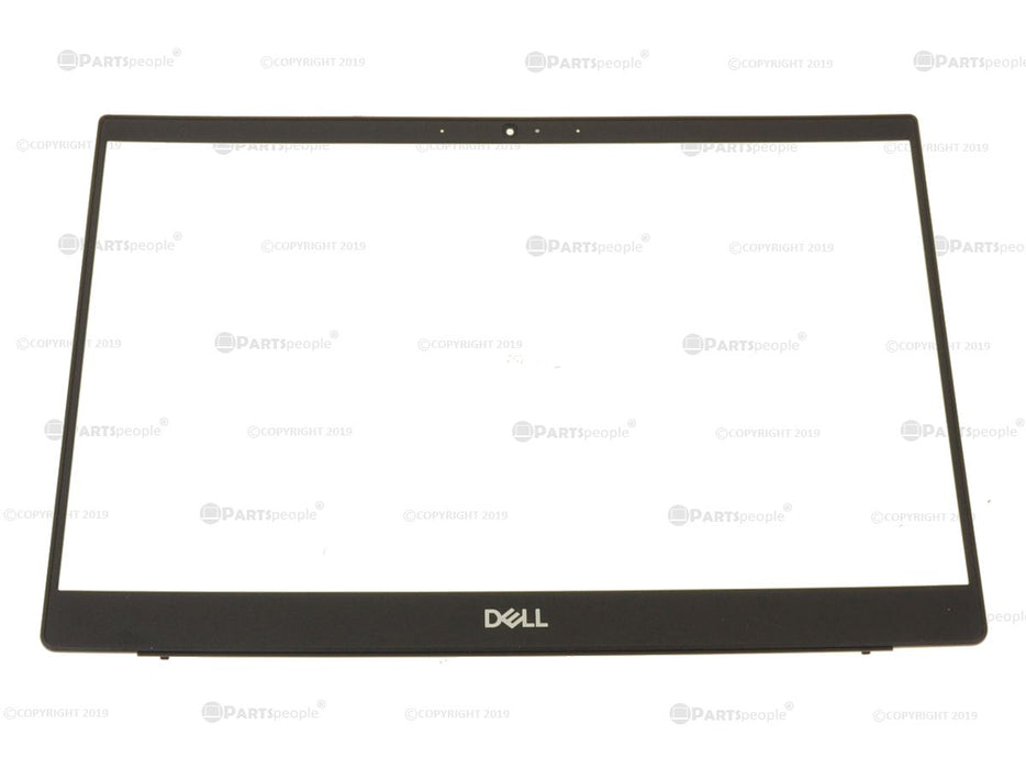 New Dell OEM Latitude 7390 13.3" LCD Front Trim Cover Bezel Plastic Norm Cam 072MH