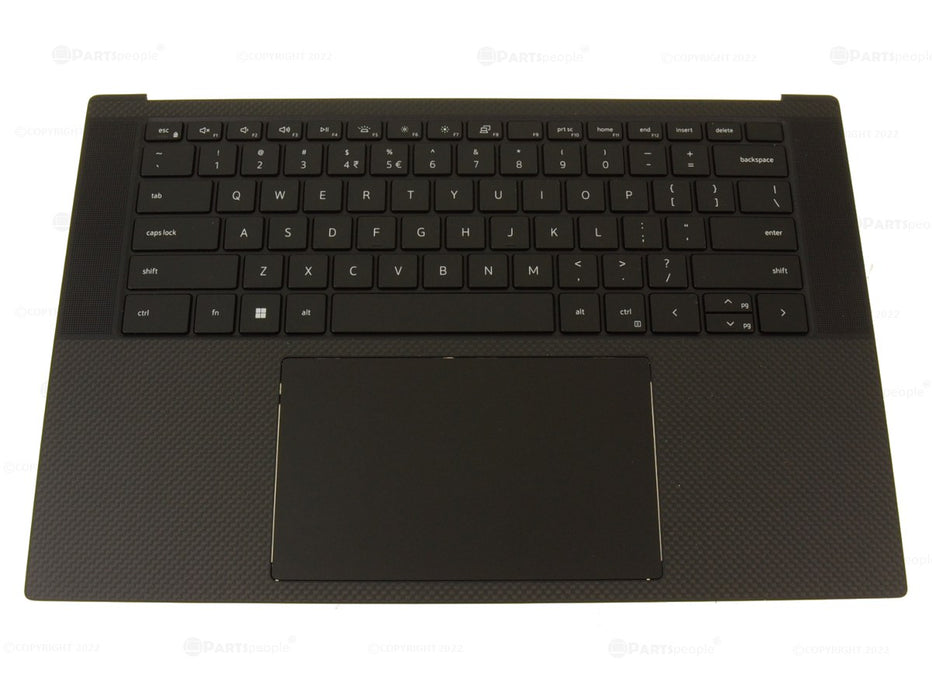 New US Intl Dell OEM XPS 9500 Touchpad Palmrest Keyboard Assembly Killer AX1650s 6JV4G 08NGH