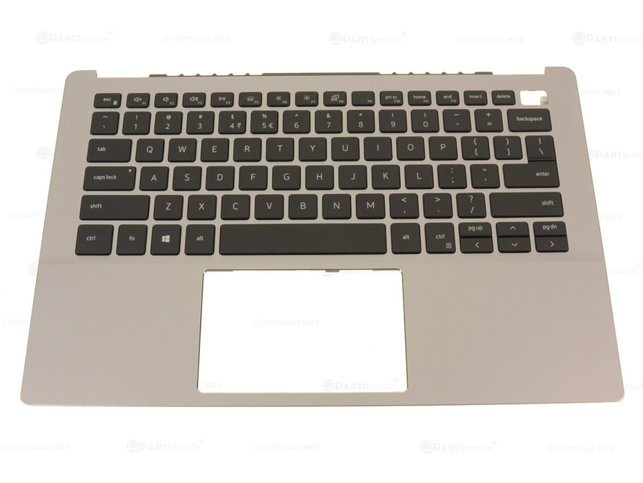 New US INTL Dell OEM Inspiron 5390 Palmrest Backlit Keyboard Assembly 7J9FT 0C65N