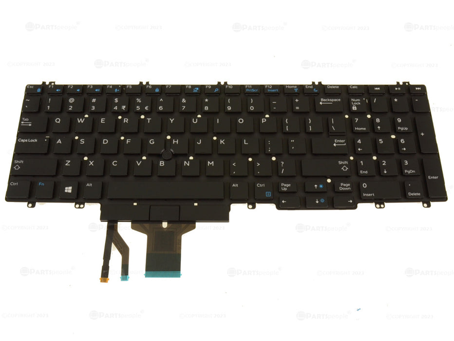 New US INTL Dell OEM Precision 7730 7530 7740 7540 Laptop Keyboard  Stick Pointer 0DK60