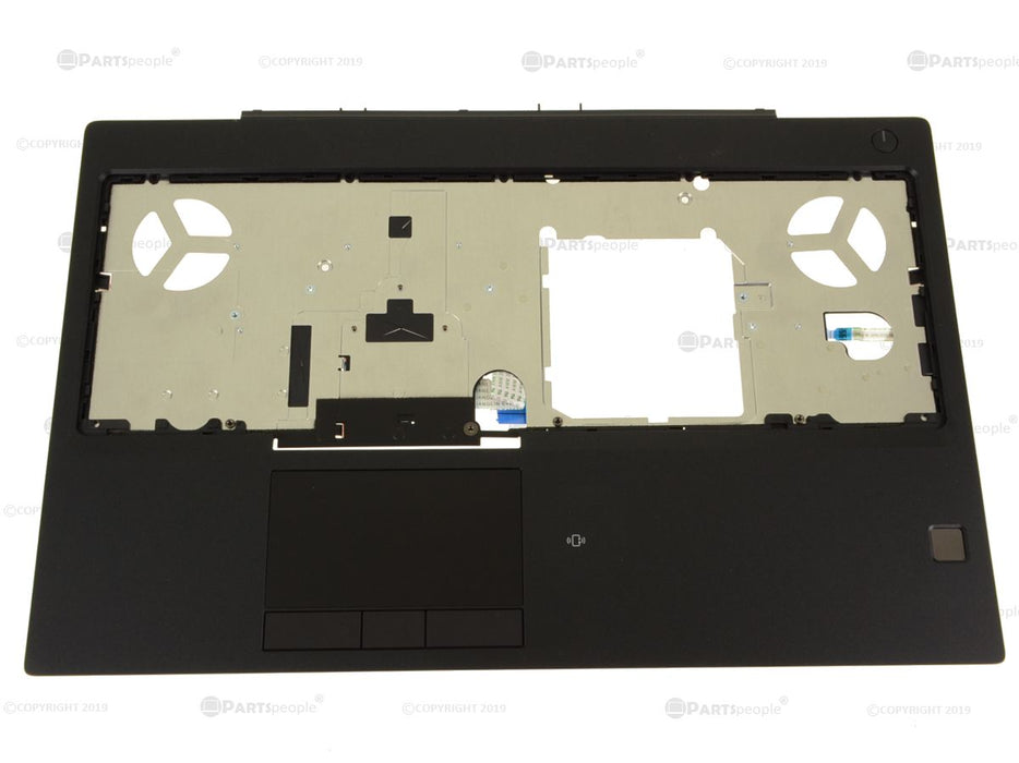 New Dell OEM Precision 7530 Touchpad Palmrest Assembly  Fingerprint Reader MDJH2
