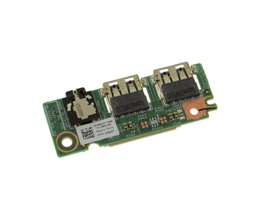 New Dell OEM Inspiron 14 (3459) USB / Audio Port IO Circuit Board - 0GCD7
