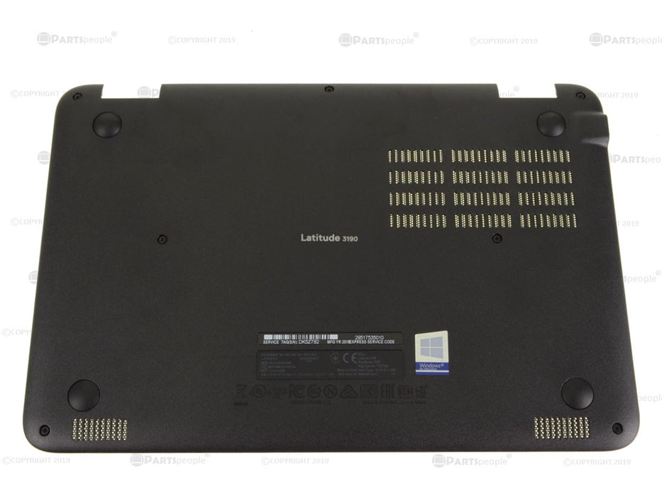 New Dell OEM Latitude 3190 Bottom Base Cover Assembly 0H121