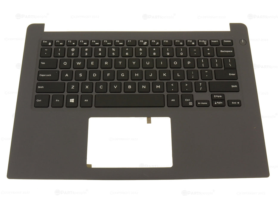 New Dell OEM Inspiron 7460 Palmrest Keyboard Assembly No BL XD4CT 0HX17
