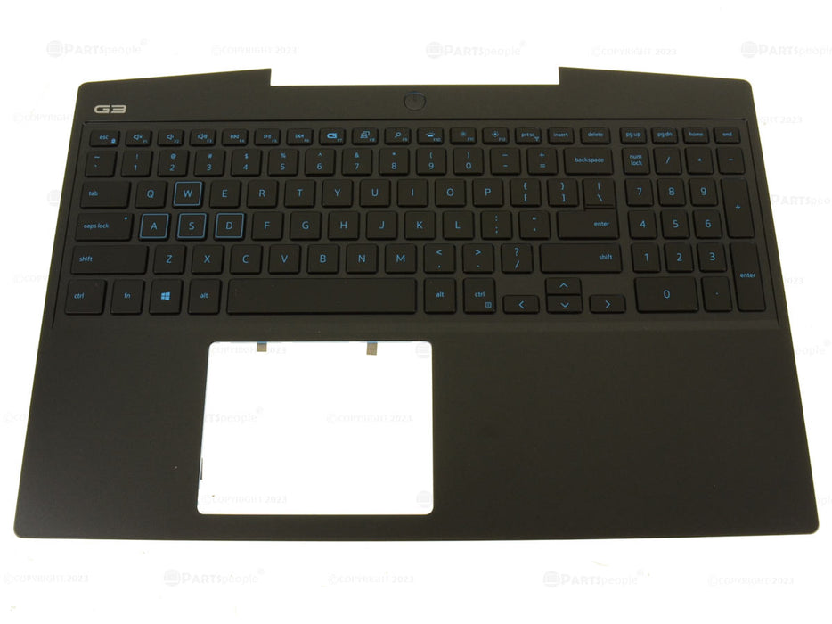 Refurbished Dell OEM G Series G3 3590 Palmrest Keyboard Assembly Backlit 0JP6X P0NG7