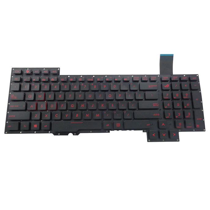 New Asus G751J G751JL G751JM G751JM G751JT G751JY US English Keyboard 0KNB0-E601US00 - LaptopParts.ca