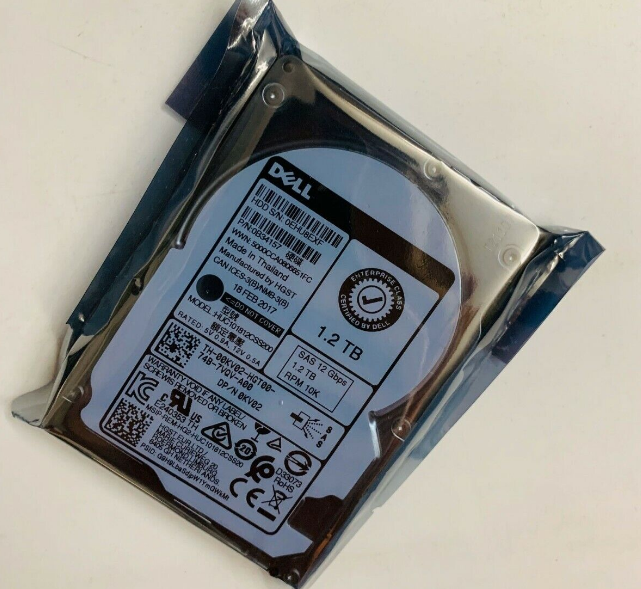 New Dell 1.2TB 10K RPM 12Gbps 2.5″ SAS SERVER HDD Hard Drive 0KV02 00KV02