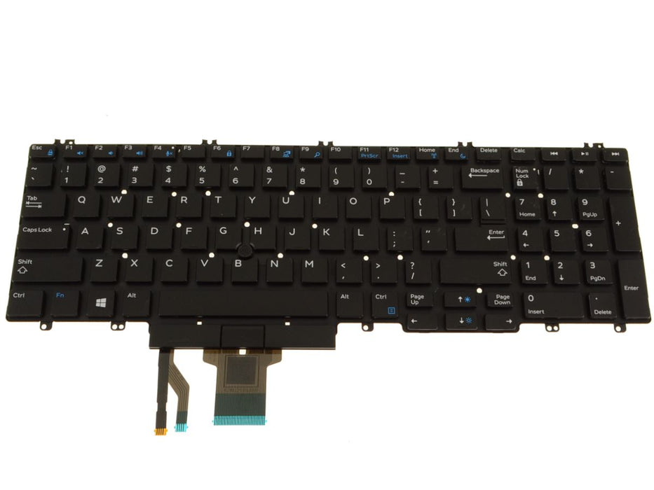 New Dell OEM Precision 7730 7530 7740 7540 Laptop Keyboard  Stick Pointer Non-Backlit 0NMVF