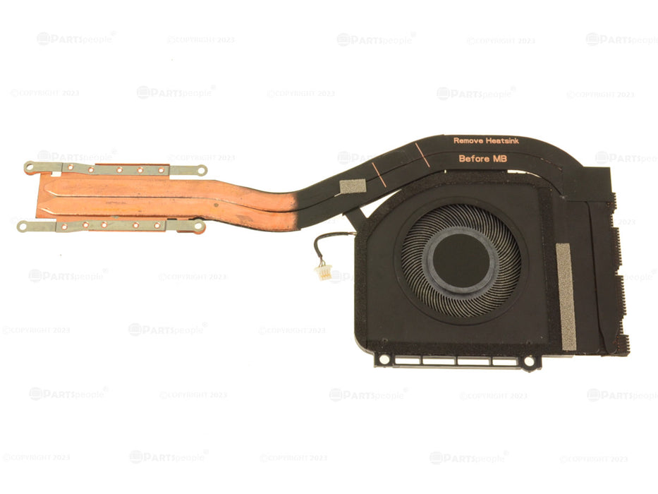 Used Dell OEM Latitude 7420 CPU Heatsink Fan Assembly 0WR96