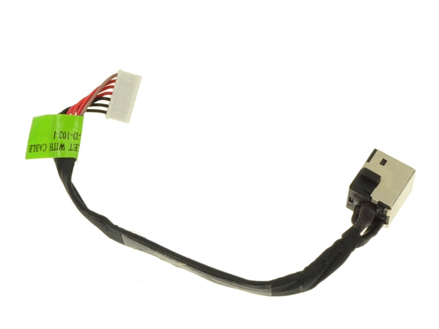 New Dell Latitude 14 Rugged 5404 5414 7404 7414 DC Power Input Jack with Cable 105HSR2 - LaptopParts.ca