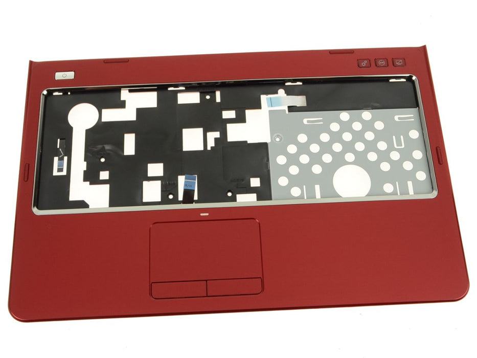 New Red Dell OEM Inspiron N4110 Palmrest Touchpad Assembly 12TFR