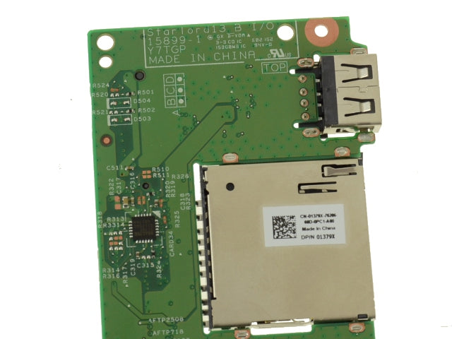 Dell OEM Inspiron 15 (7569 / 7579) USB / SD Card Reader IO Circuit Board - 1379X
