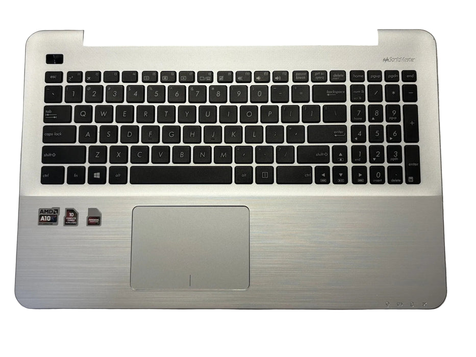 Asus X555DG X555Q X555UF Palmrest with US English Keyboard & Touchpad 13N0-R7A0A13 13NB0622AP0312 - LaptopParts.ca