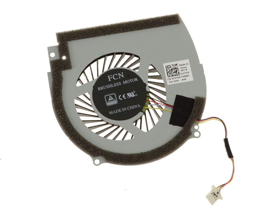 Used Dell OEM Inspiron 7567 Left-Side Cooling Fan LEFT 147DX