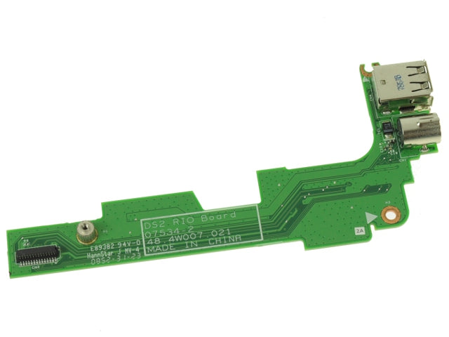 Dell OEM Inspiron 1525 1526 S-Video Out / USB / SIM Right-Side IO Circuit Board - NY750