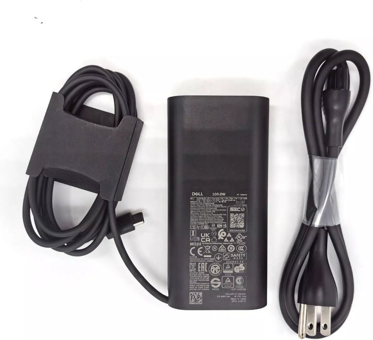 New Genuine Dell 100W USB-C Charger AC Adapter DA100PM220 LA100PM220 17P6N JRF1C 4CTDC - LaptopParts.ca