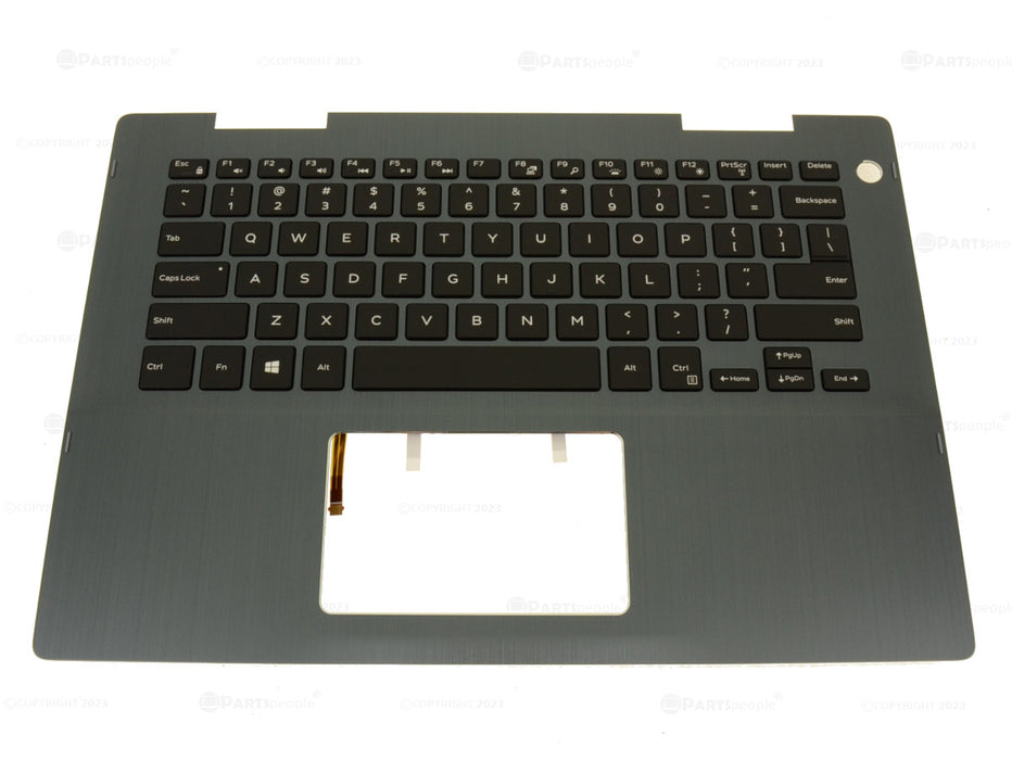 New Dell OEM Inspiron 5482 5491 5485 2-in-1 Backlit Keyboard Palmrest Assembly 9VMHF 18WTR