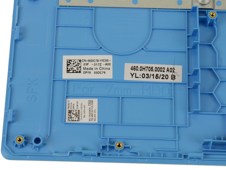 New Dell OEM G Series G3 3590 Palmrest Keyboard Assembly - Backlit - 19Y3Y