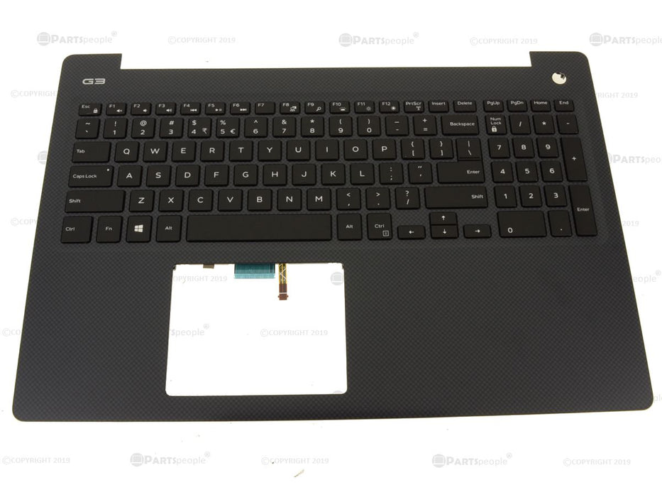 New US INTL Dell OEM G Series G3 3579 Palmrest Keyboard Assembly NTP 1DD49