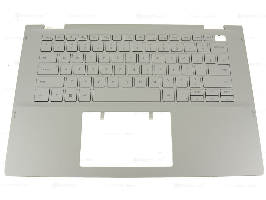 New Dell OEM Inspiron 5406 2-in-1 Backlit Keyboard Palmrest Assembly NWXT3 1GCR9