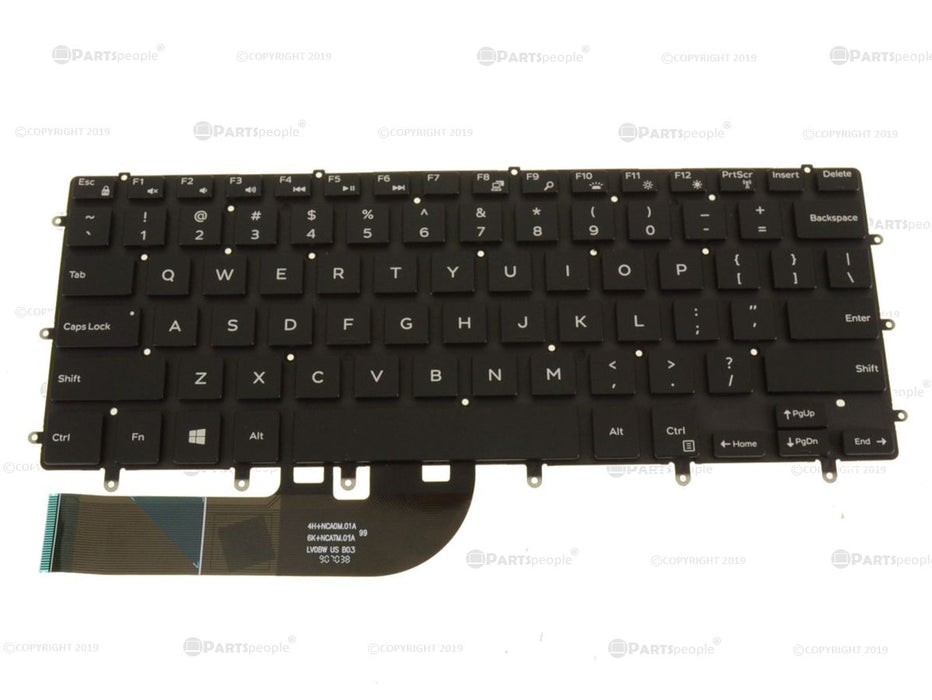 New Dell OEM XPS 7590 Precision 5540 Laptop Backlit Keyboard 1KXV5 - LaptopParts.ca