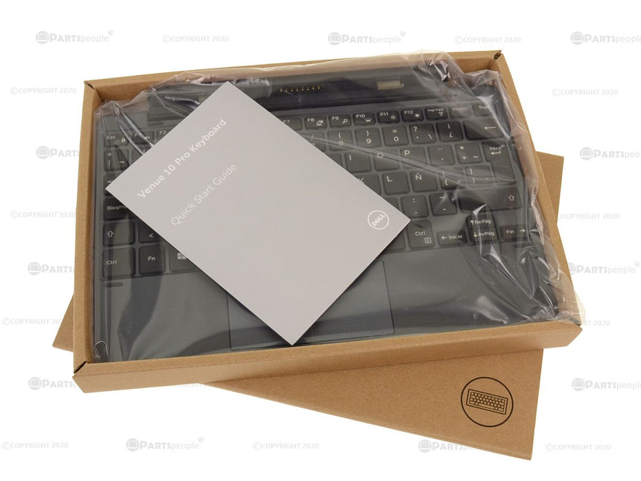 Nouveau clavier mobile Dell OEM espagnol pour tablette Venue 10 Pro 5056 1PK8M