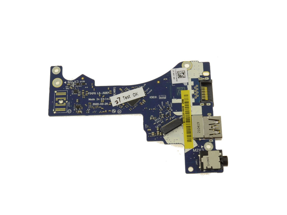New OEM Alienware m15 R3 Left Side Network RJ-45 USB Audio Port IO Circuit Board Left Side 1RM3Y