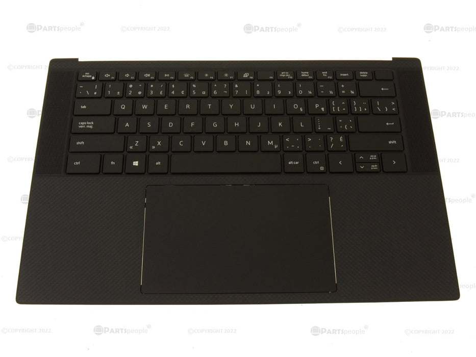 New French English Dell OEM XPS 9500 Touchpad Palmrest Keyboard Assembly Killer AX1650s 1RTF2