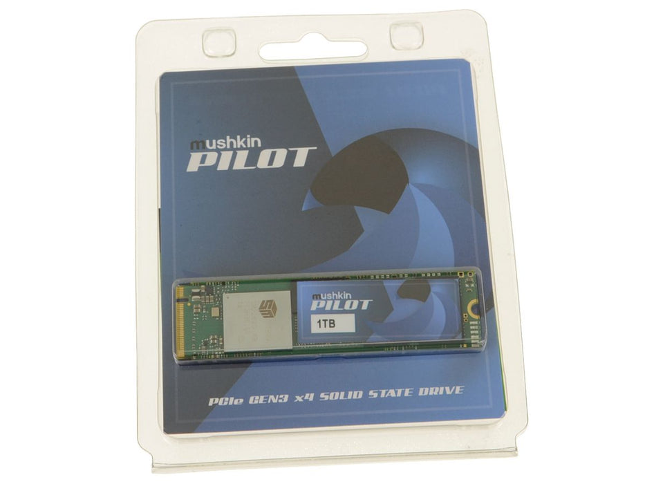 New New Mushkin Pilot 1TB NVMe PCIE SSD Hard Drive M.2 2280 Card 1TB