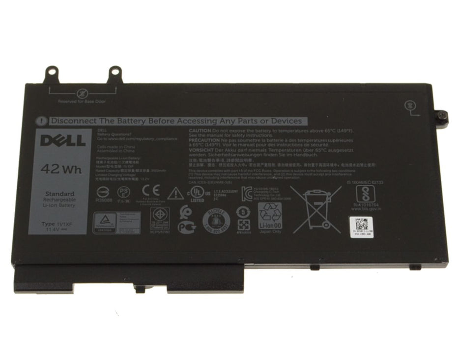 New  Dell OEM Original Latitude 5400 5401 5500 Precision 3540 3-Cell 42Wh Laptop Battery 1V1XF