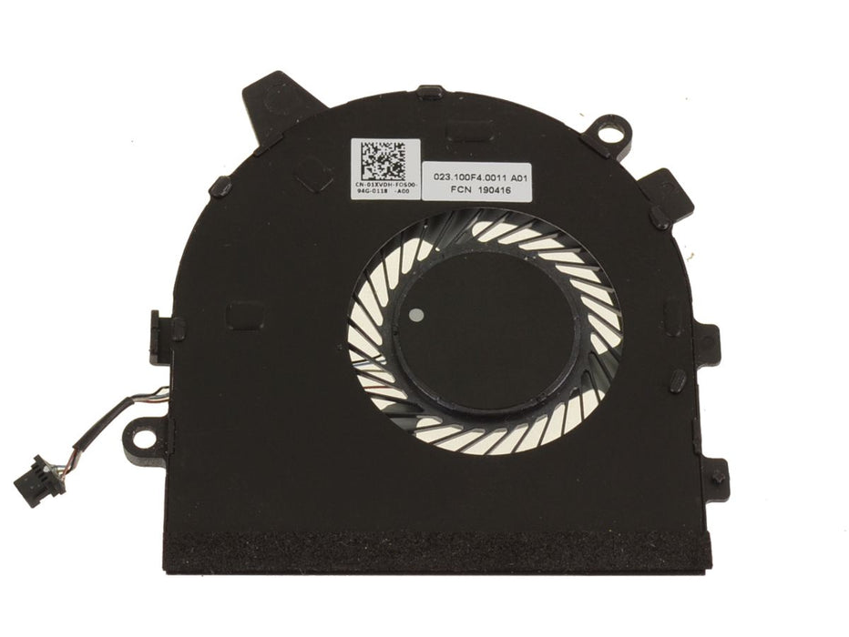 Used Dell OEM Inspiron 7390 2-in-1 CPU Cooling Fan 1XVDH