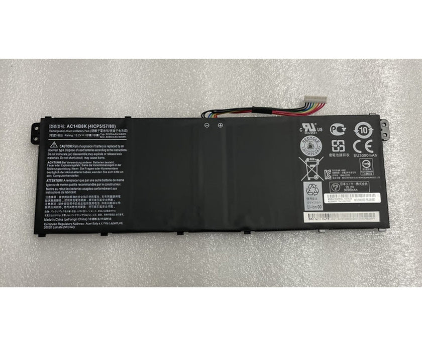 New Battery for Acer Spin 3 SP315-51 Spin 5 SP513-51 Swift 3 SF314-51 AC14B8K