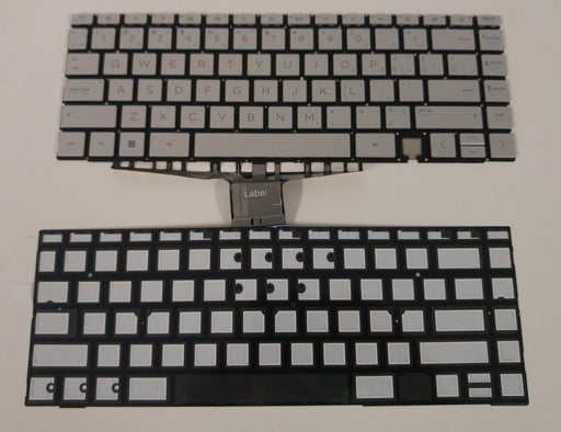 New HP Spectre x360 14-EA0023DX 14-EA0047NR 14-EA1023DX Keyboard Canadian Billingual Silver Backlit LK132V61G00 - LaptopParts.ca