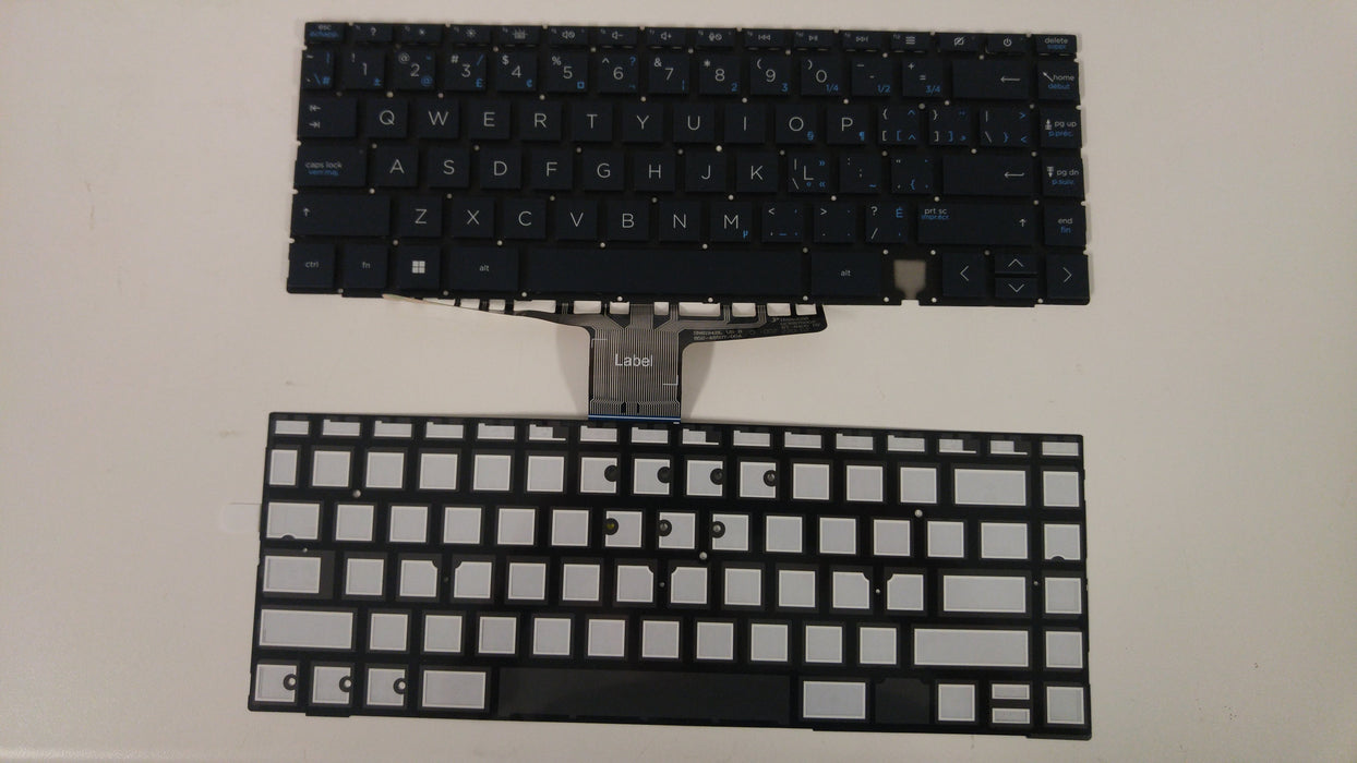 New HP Spectre x360 14-EA0023DX 14-EA0047NR 14-EA1023DX Keyboard Canadian Billingual Black Backlit LK132V61G00 - LaptopParts.ca