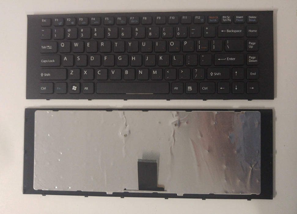 New Sony Vaio VPC-EG EG16 EG18 Series Keyboard Black With Frame US English - LaptopParts.ca