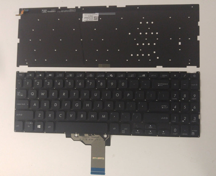 New Asus Vivobook 15 FL8700 M509 V5000 V5000D V5000F X509 X509U X512 X512D Y5000F Y5200 Y5200F Y5200FB keyboard black backlit US