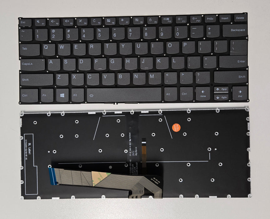 New Lenovo IdeaPad Yoga 720-13IKB Backlit Keyboard w/ Power Button